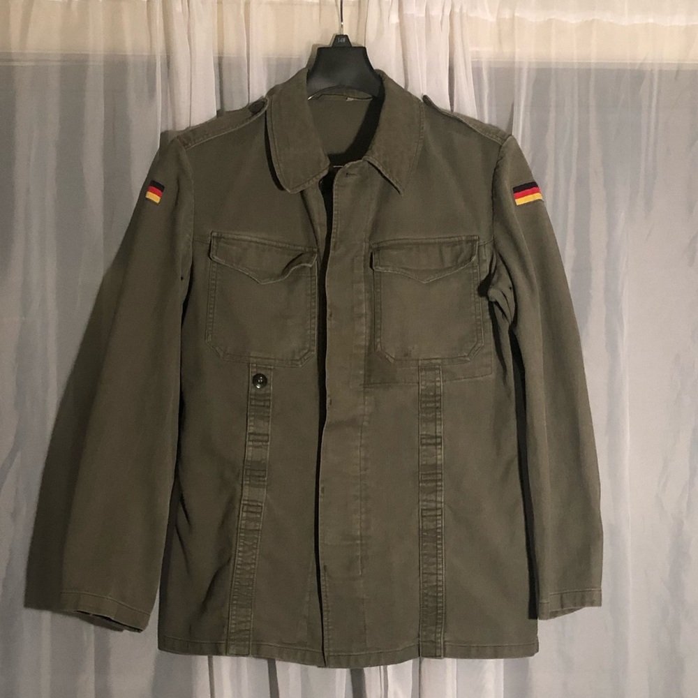 German Canvas Military Jacket